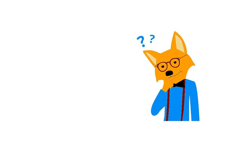 Задумчивая лиса